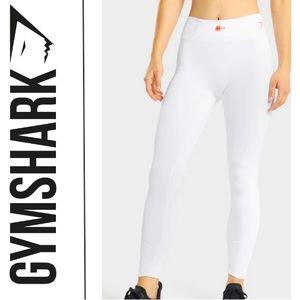 NEW Gymshark Pulse White Leggings - Size: S